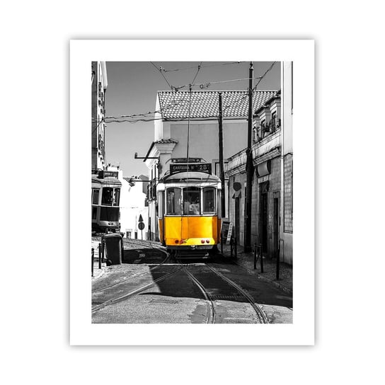 Obraz - Plakat - Duch Lizbony - 40x50cm - Miasto Lizbona Architektura - Foto Plakaty bez ramy do Salonu Sypialni ARTTOR ARTTOR