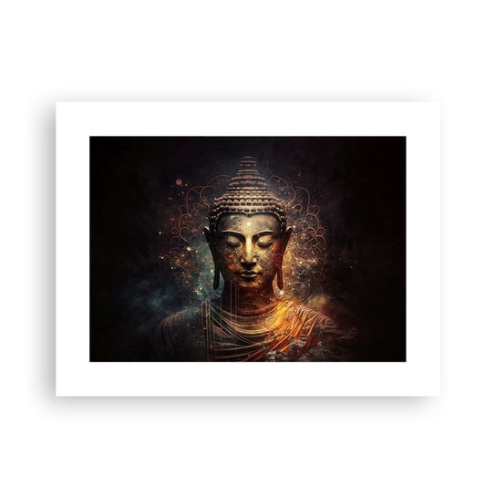 Obraz - Plakat - Duchowa równowaga - 40x30cm - Budda Medytacja Religia - Foto Plakaty na ścianę bez ramy - Plakat do Salonu Sypialni ARTTOR ARTTOR