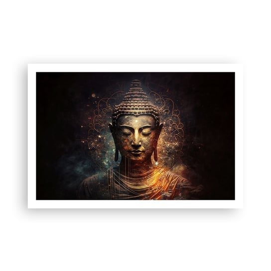 Obraz - Plakat - Duchowa równowaga - 91x61cm - Budda Medytacja Religia - Foto Plakaty na ścianę bez ramy - Plakat do Salonu Sypialni ARTTOR ARTTOR