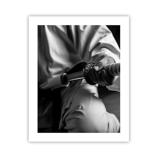 Obraz - Plakat - Dusza wojownika - 40x50cm - Miecz Samurajski Japonia Sztuki Walki - Foto Plakaty bez ramy do Salonu Sypialni ARTTOR ARTTOR