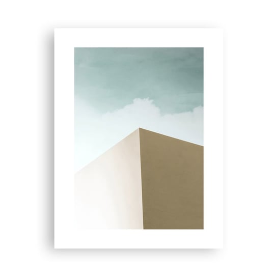Obraz - Plakat - Geometria słonecznego lata - 30x40cm - Budynki Architektura Trójwymiarowy - Foto Plakaty na ścianę bez ramy - Plakat do Salonu Sypialni ARTTOR ARTTOR