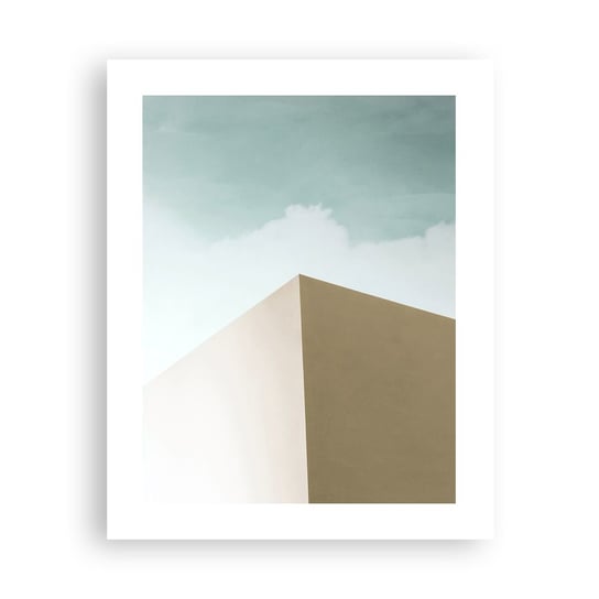 Obraz - Plakat - Geometria słonecznego lata - 40x50cm - Budynki Architektura Trójwymiarowy - Foto Plakaty bez ramy do Salonu Sypialni ARTTOR ARTTOR