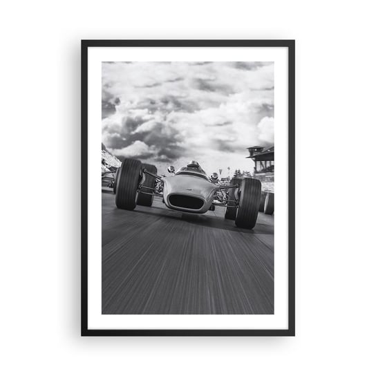 Obraz - Plakat - Jest moc! - 50x70cm - Formuła 1 Pojazd Wyścig - Nowoczesny modny obraz Plakat czarna rama ARTTOR ARTTOR