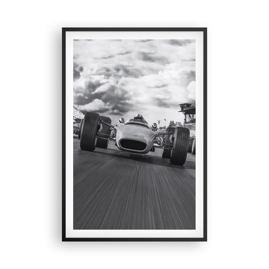 Obraz - Plakat - Jest moc! - 61x91cm - Formuła 1 Pojazd Wyścig - Foto Plakaty na ścianę w czarnej ramie - Plakat do Salonu Sypialni ARTTOR ARTTOR