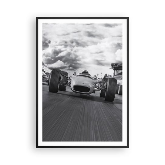 Obraz - Plakat - Jest moc! - 70x100cm - Formuła 1 Pojazd Wyścig - Foto Plakaty w ramie koloru czarnego do Salonu Sypialni ARTTOR ARTTOR