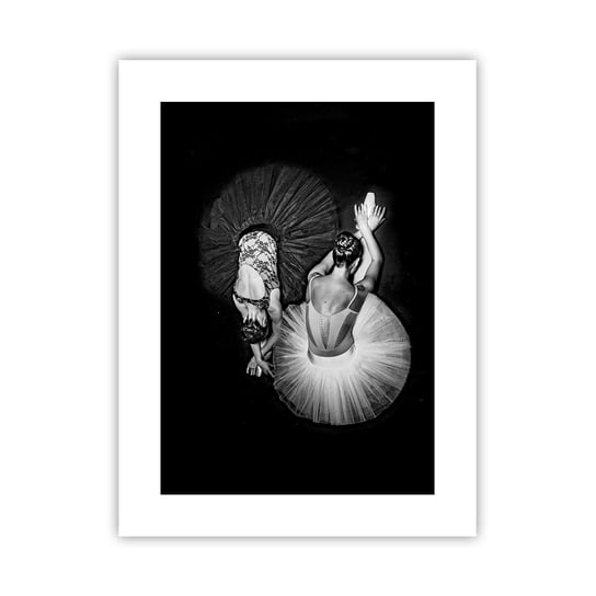 Obraz - Plakat - Jin i jang – idealna równowaga - 30x40cm - Baletnica Balet Taniec - Foto Plakaty na ścianę bez ramy - Plakat do Salonu Sypialni ARTTOR ARTTOR