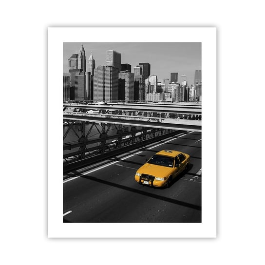 Obraz - Plakat - Kolor wielkiego miasta - 40x50cm - Miasto Nowy Jork Architektura - Foto Plakaty bez ramy do Salonu Sypialni ARTTOR ARTTOR