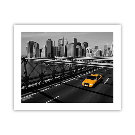 Obraz - Plakat - Kolor wielkiego miasta - 50x40cm - Miasto Nowy Jork Architektura - Foto Plakaty bez ramy do Salonu Sypialni ARTTOR ARTTOR