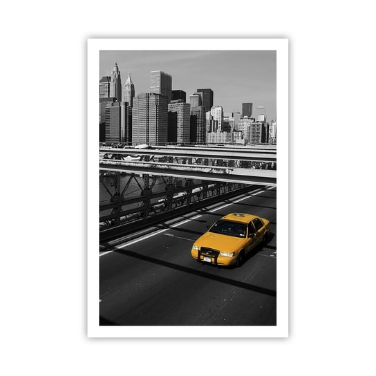 Obraz - Plakat - Kolor wielkiego miasta - 61x91cm - Miasto Nowy Jork Architektura - Foto Plakaty na ścianę bez ramy - Plakat do Salonu Sypialni ARTTOR ARTTOR