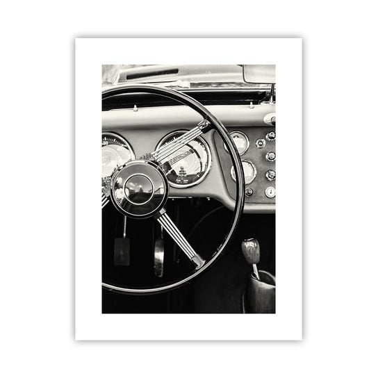 Obraz - Plakat - Marzenie kolekcjonera - 30x40cm - Samochód Vintage Motoryzacja - Foto Plakaty na ścianę bez ramy - Plakat do Salonu Sypialni ARTTOR ARTTOR