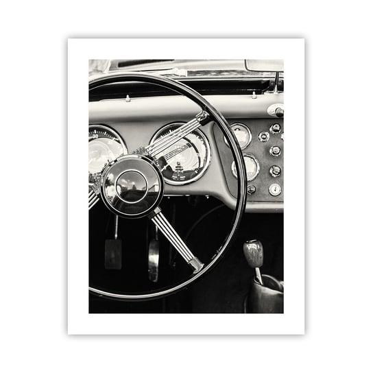 Obraz - Plakat - Marzenie kolekcjonera - 40x50cm - Samochód Vintage Motoryzacja - Foto Plakaty bez ramy do Salonu Sypialni ARTTOR ARTTOR