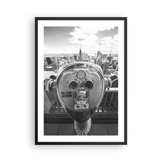 Obraz - Plakat - Miasto nad miastami - 50x70cm - Nowy Jork Miasto Architektura - Nowoczesny modny obraz Plakat czarna rama ARTTOR ARTTOR