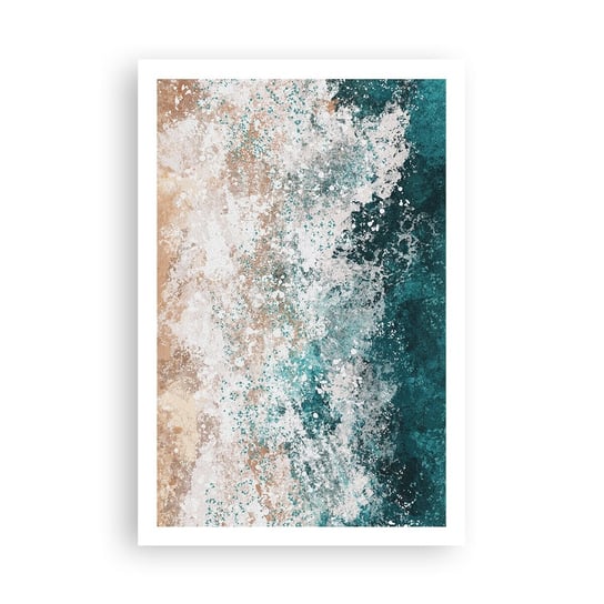 Obraz - Plakat - Morskie opowieści - 61x91cm - Woda Plaża Morze - Foto Plakaty na ścianę bez ramy - Plakat do Salonu Sypialni ARTTOR ARTTOR