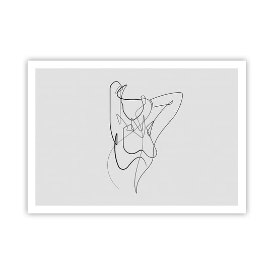 Obraz - Plakat - Naprawdę, jaka jesteś... - 100x70cm - Abstrakcja Ciało Kobiety Grafika - Foto Plakaty bez ramy na ścianę do Salonu Sypialni ARTTOR ARTTOR