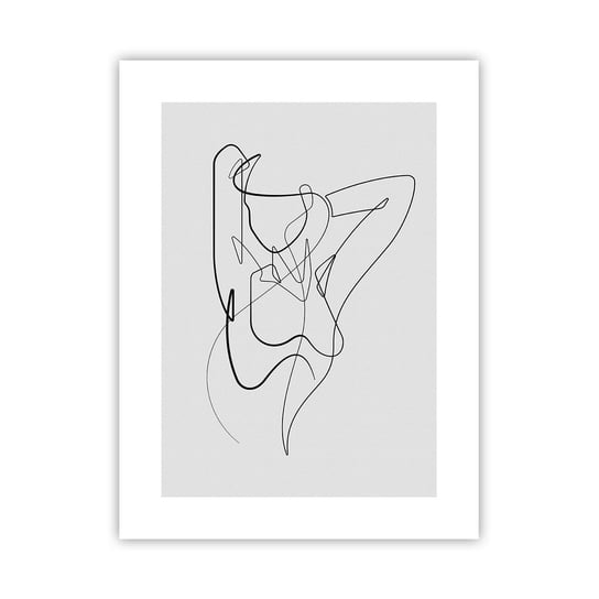 Obraz - Plakat - Naprawdę, jaka jesteś... - 30x40cm - Abstrakcja Ciało Kobiety Grafika - Foto Plakaty na ścianę bez ramy - Plakat do Salonu Sypialni ARTTOR ARTTOR