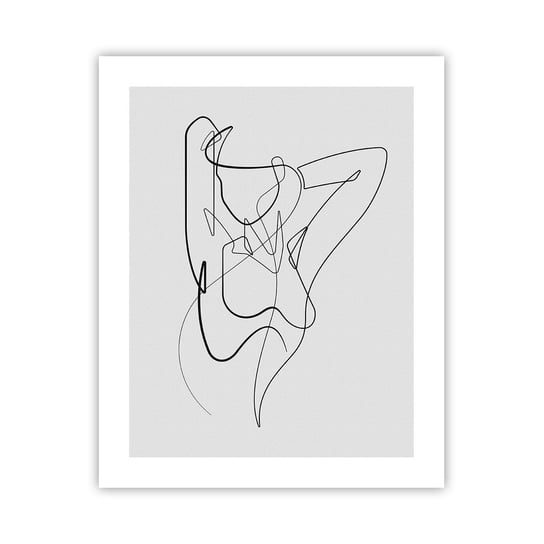 Obraz - Plakat - Naprawdę, jaka jesteś... - 40x50cm - Abstrakcja Ciało Kobiety Grafika - Foto Plakaty bez ramy do Salonu Sypialni ARTTOR ARTTOR