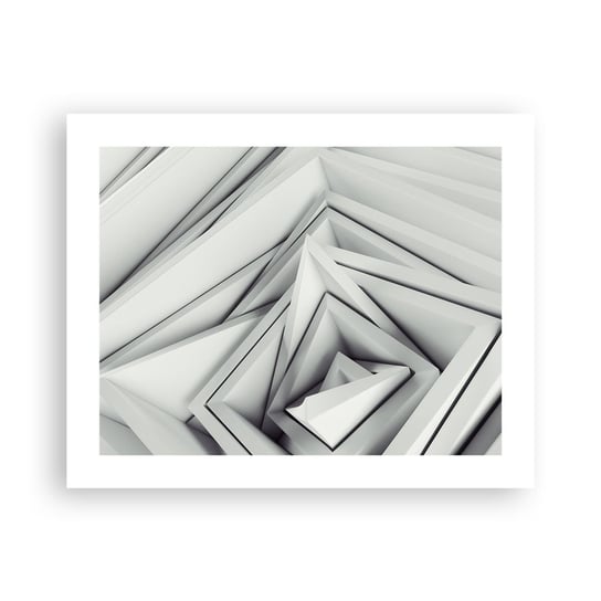 Obraz - Plakat - Ostrych kątów pąkowie - 50x40cm - Technologia 3D Nowoczesny - Foto Plakaty bez ramy do Salonu Sypialni ARTTOR ARTTOR
