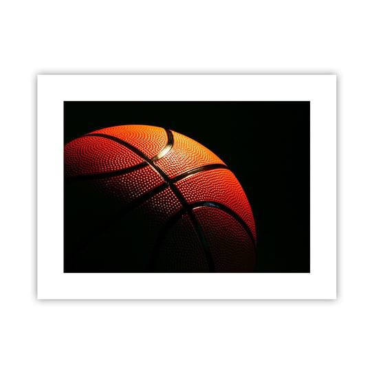 Obraz - Plakat - Piękna jak planeta - 40x30cm - Sport Koszykówka Piłka Koszykowa - Foto Plakaty na ścianę bez ramy - Plakat do Salonu Sypialni ARTTOR ARTTOR
