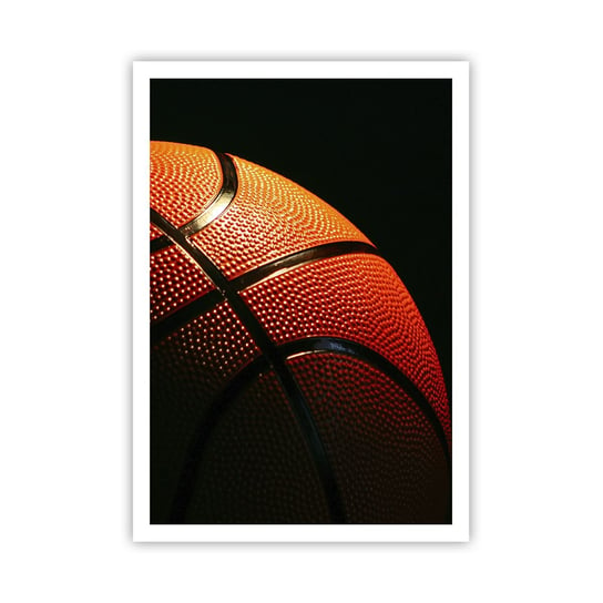 Obraz - Plakat - Piękna jak planeta - 70x100cm - Sport Koszykówka Piłka Koszykowa - Foto Plakaty bez ramy na ścianę do Salonu Sypialni ARTTOR ARTTOR