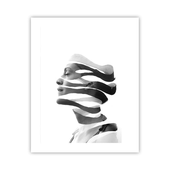 Obraz - Plakat - Portret surrealistyczny - 40x50cm - Abstrakcja Sztuka Kobieta - Foto Plakaty bez ramy do Salonu Sypialni ARTTOR ARTTOR