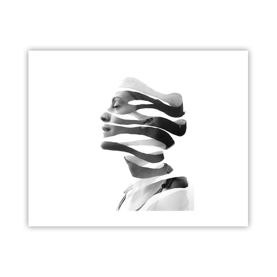 Obraz - Plakat - Portret surrealistyczny - 50x40cm - Abstrakcja Sztuka Kobieta - Foto Plakaty bez ramy do Salonu Sypialni ARTTOR ARTTOR