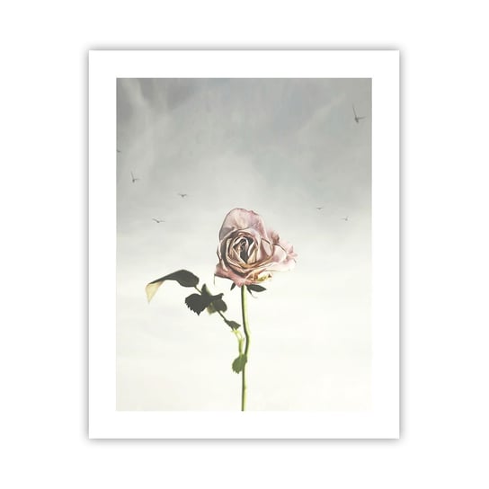 Obraz - Plakat - Powitanie wiosny - 40x50cm - Róża Kwiat Sztuka - Foto Plakaty bez ramy do Salonu Sypialni ARTTOR ARTTOR