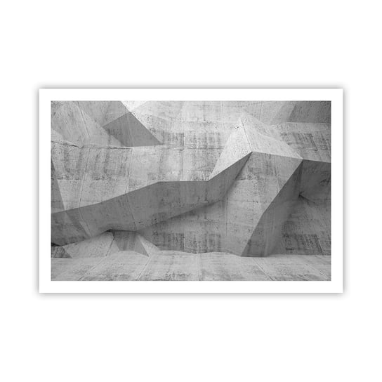 Obraz - Plakat - Prawdziwe wyzwanie - 91x61cm - Abstrakcja Sztuka 3D - Foto Plakaty na ścianę bez ramy - Plakat do Salonu Sypialni ARTTOR ARTTOR