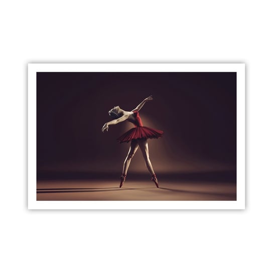 Obraz - Plakat - Prima ballerina - 91x61cm - Baletnica Taniec Balet - Foto Plakaty na ścianę bez ramy - Plakat do Salonu Sypialni ARTTOR ARTTOR