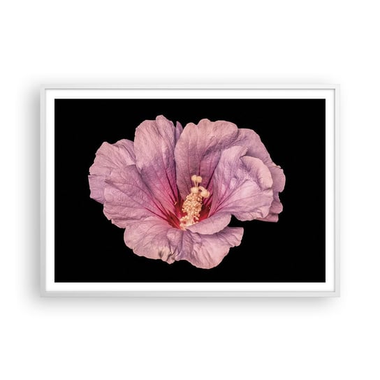 Obraz - Plakat - Prosto do serca - 100x70cm - Kwiat Sztuka Grafika - Foto Plakaty w ramie koloru białego do Salonu Sypialni ARTTOR ARTTOR