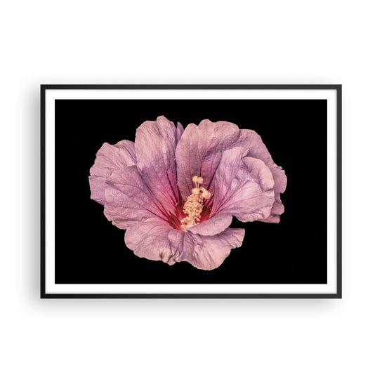 Obraz - Plakat - Prosto do serca - 100x70cm - Kwiat Sztuka Grafika - Foto Plakaty w ramie koloru czarnego do Salonu Sypialni ARTTOR ARTTOR