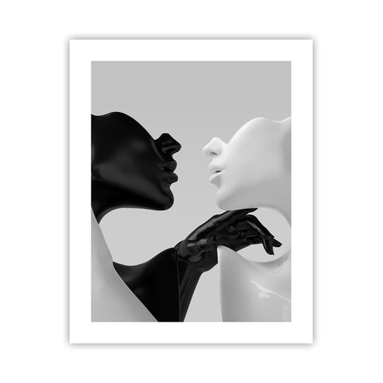 Obraz - Plakat - Przyciąganie – pożądanie - 40x50cm - Abstrakcja Manekin Posąg - Foto Plakaty bez ramy do Salonu Sypialni ARTTOR ARTTOR