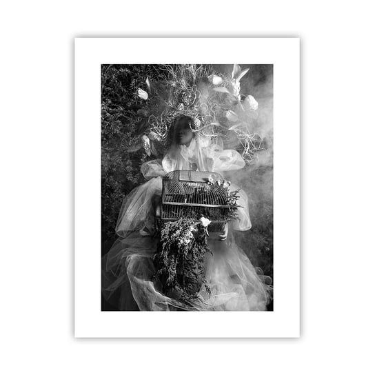Obraz - Plakat - Sama Matka – Natura - 30x40cm - Abstrakcja Vintage Kobieta - Foto Plakaty na ścianę bez ramy - Plakat do Salonu Sypialni ARTTOR ARTTOR