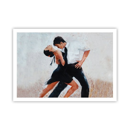 Obraz - Plakat - Tango mych marzeń i snów - 100x70cm - Abstrakcja Taniec Tango - Foto Plakaty bez ramy na ścianę do Salonu Sypialni ARTTOR ARTTOR