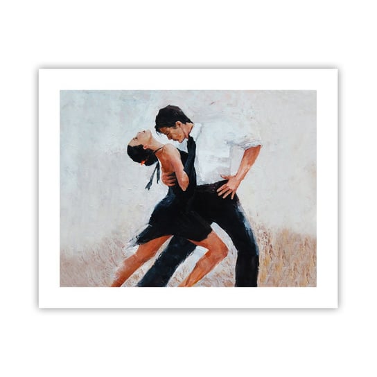 Obraz - Plakat - Tango mych marzeń i snów - 50x40cm - Abstrakcja Taniec Tango - Foto Plakaty bez ramy do Salonu Sypialni ARTTOR ARTTOR