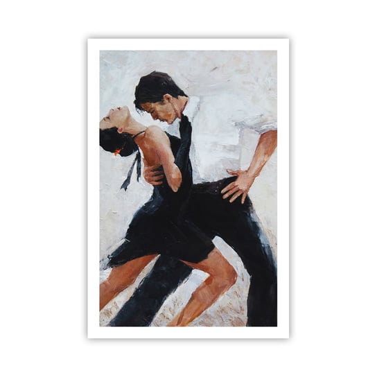 Obraz - Plakat - Tango mych marzeń i snów - 61x91cm - Abstrakcja Taniec Tango - Foto Plakaty na ścianę bez ramy - Plakat do Salonu Sypialni ARTTOR ARTTOR