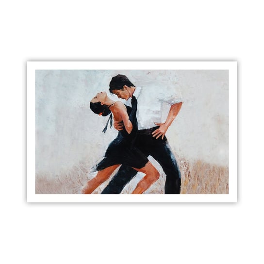Obraz - Plakat - Tango mych marzeń i snów - 91x61cm - Abstrakcja Taniec Tango - Foto Plakaty na ścianę bez ramy - Plakat do Salonu Sypialni ARTTOR ARTTOR