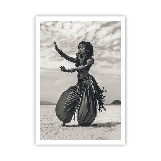 Obraz - Plakat - Taniec południowych wysp - 70x100cm - Tancerka Indie Orient - Foto Plakaty bez ramy na ścianę do Salonu Sypialni ARTTOR ARTTOR