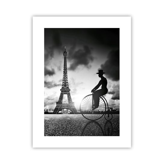Obraz - Plakat - Tęsknota do Belle Epoque - 30x40cm - Paryż Miasto Vintage - Foto Plakaty na ścianę bez ramy - Plakat do Salonu Sypialni ARTTOR ARTTOR