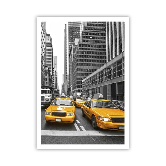 Obraz - Plakat - To my ubarwiamy miasto - 70x100cm - Miasto Nowy Jork Architektura - Foto Plakaty bez ramy na ścianę do Salonu Sypialni ARTTOR ARTTOR