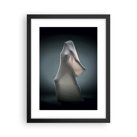 Obraz - Plakat - Ukryte pragnienia - 30x40cm - Kobieta Taniec Sztuka - Foto Plakaty na ścianę w czarnej ramie - Plakat do Salonu Sypialni ARTTOR ARTTOR