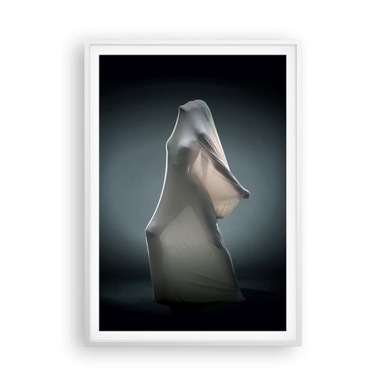 Obraz - Plakat - Ukryte pragnienia - 70x100cm - Kobieta Taniec Sztuka - Foto Plakaty w ramie koloru białego do Salonu Sypialni ARTTOR ARTTOR