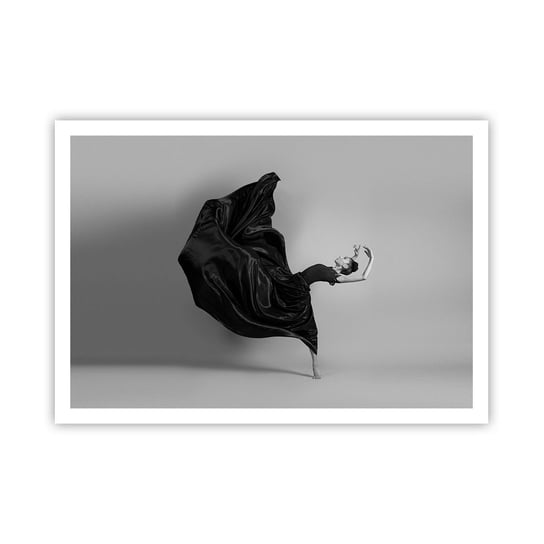 Obraz - Plakat - Uskrzydlona muzyką - 100x70cm - Taniec Kobieta Tancerka - Foto Plakaty bez ramy na ścianę do Salonu Sypialni ARTTOR ARTTOR