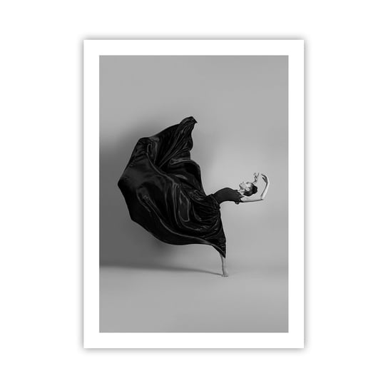 Obraz - Plakat - Uskrzydlona muzyką - 50x70cm - Taniec Kobieta Tancerka - Nowoczesny modny obraz Plakat bez ramy do Salonu Sypialni ARTTOR ARTTOR