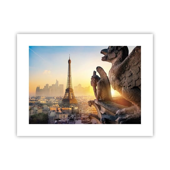 Obraz - Plakat - Wiele się zmieniło… - 40x30cm - Miasto Wieża Eiffla Paryż - Foto Plakaty na ścianę bez ramy - Plakat do Salonu Sypialni ARTTOR ARTTOR