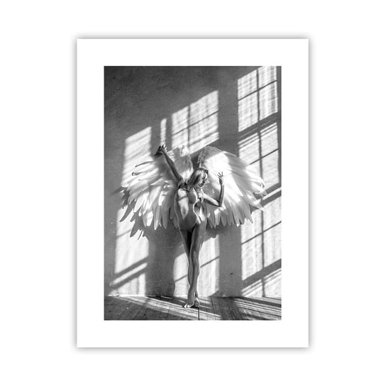 Obraz - Plakat - Wprost z nieba - 30x40cm - Kobieta Modelka Taniec - Foto Plakaty na ścianę bez ramy - Plakat do Salonu Sypialni ARTTOR ARTTOR