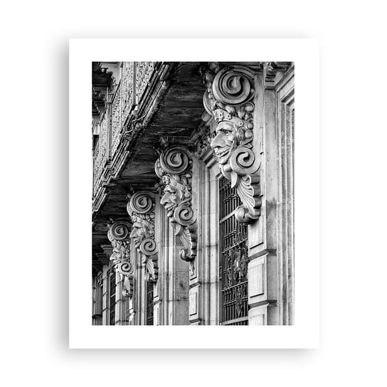 Obraz - Plakat - Zadziwiająca Barcelona - 40x50cm - Architektura Rzeźby Barcelona - Foto Plakaty bez ramy do Salonu Sypialni ARTTOR ARTTOR
