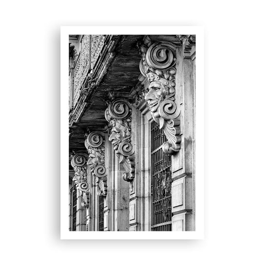 Obraz - Plakat - Zadziwiająca Barcelona - 61x91cm - Architektura Rzeźby Barcelona - Foto Plakaty na ścianę bez ramy - Plakat do Salonu Sypialni ARTTOR ARTTOR