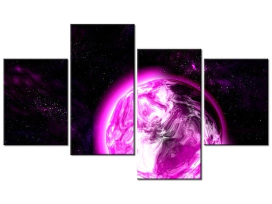 Obraz Planeta FX1, 4 elementy, 120x70 cm Oobrazy