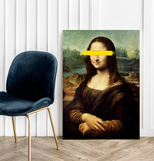 Obraz płótno 50x70 cm Mona Lisa Leonarda da Vinci Hog Studio