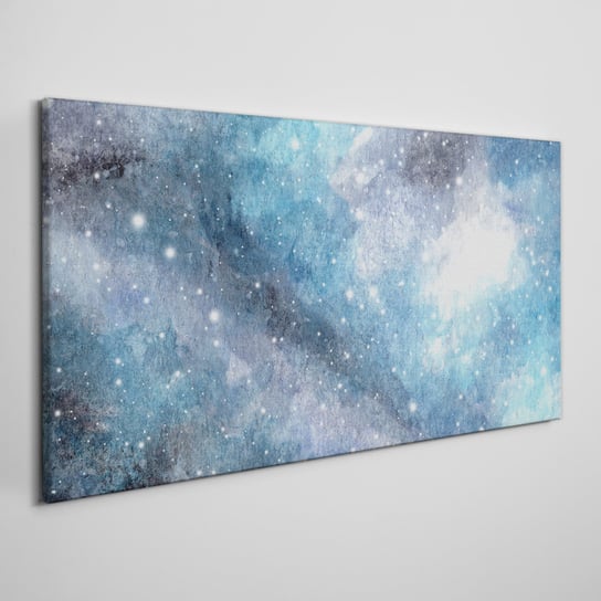 Obraz płótno - Canvas z nadrukiem - Noc niebo galaktyka gwiazdy 120x60 cm Inna marka